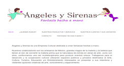 Desktop Screenshot of angelesysirenas.com